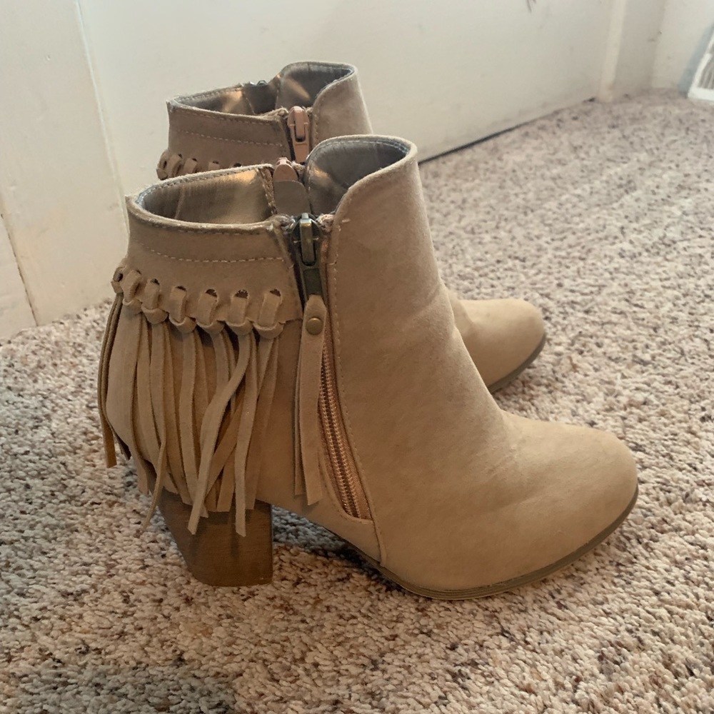 Fringe Booties